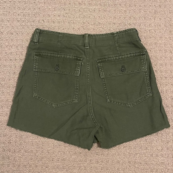 Gap Olive High Rise Utility Short - Picture 3 of 3
